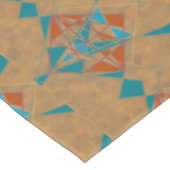 サウスウエスタンデザートインディアンスターマンデザインアート テーブルクロス (アングル)