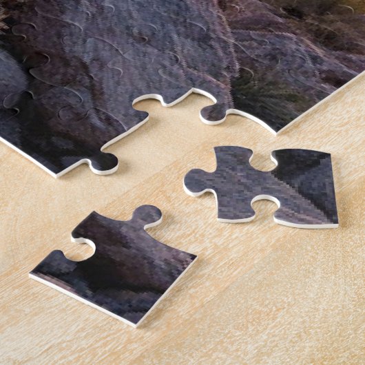 サウスウエスタンデザートウイルアットサンライズ ジグソーパズル (側面)