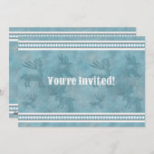 サウスウエストウィンターディアブルーフラット招待状 シーズンカード (正面/裏面)