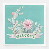 サウスウエストウェルカムペーパーナプキン (正面)