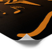 サウスウエストカルチャーココペリメリーメーカーミュージシャン ポスター (角)