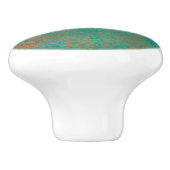 サウスウエストカワイジャベリーナユースカッパーティール(緑がかった色) セラミックノブ (側面)