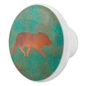 サウスウエストカワイジャベリーナユースカッパーティール(緑がかった色) セラミックノブ (右)