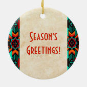 サウスウエストココペリセラミックオーナメント セラミックオーナメント (裏面)