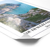 サウスウエストコーストパス、ブリクシャム、コーンウォール フォトプリント            (角)