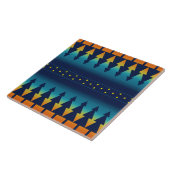 サウスウエストサンセットパインズサドルブランケットデザイン タイル (側面)