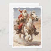 サウスウエストサンタクロースクリスマスライド シーズンカード (正面/裏面)