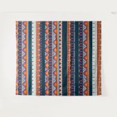 サウスウエストサンタフェ砂漠スタイルボホ先住民 タペストリー (正面(横))