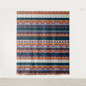 サウスウエストサンタフェ砂漠スタイルボホ先住民 タペストリー (正面)