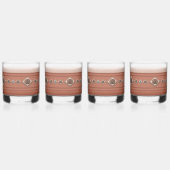 サウスウエストサンドストーンキャニオン&コンコス ウイスキーグラス (正面)