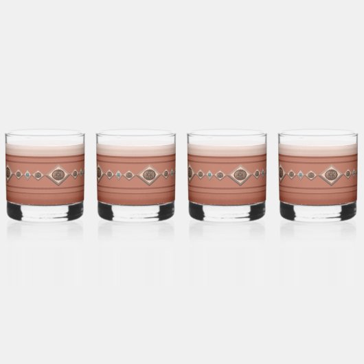 サウスウエストサンドストーンキャニオン&コンコス ウイスキーグラス (左)