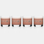 サウスウエストサンドストーンキャニオン&コンコス ウイスキーグラス (右)