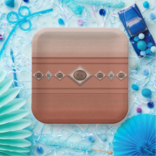 サウスウエストサンドストーンキャニオン ペーパープレート (パーティー)