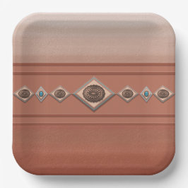 サウスウエストサンドストーンキャニオン ペーパープレート