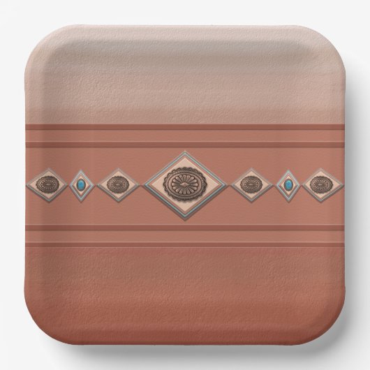 サウスウエストサンドストーンキャニオン ペーパープレート (正面)