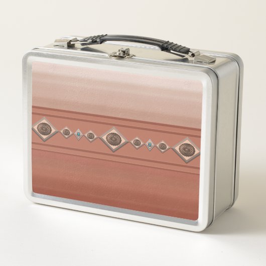 サウスウエストサンドストーンキャニオン メタルランチボックス (正面)