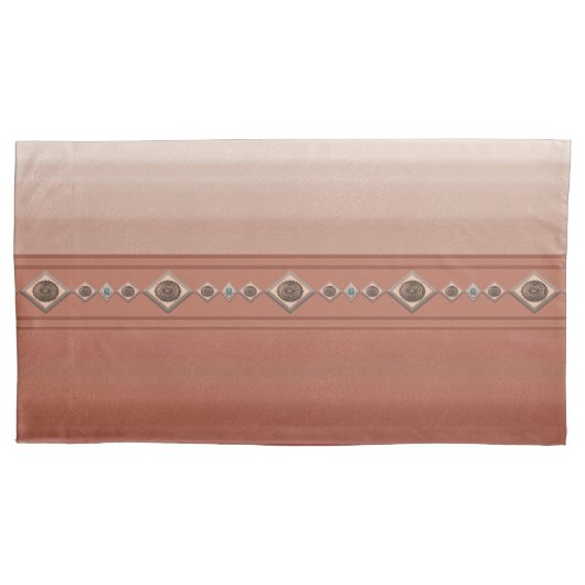 サウスウエストサンドストーンキャニオン 枕カバー (正面左)