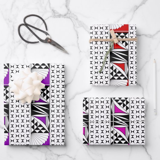 サウスウエストサンライズコレクション1 ラッピングペーパーシート (正面)