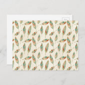 サウスウエストジオステップ | 幾何学的なフェアパターン ポストカード (正面/裏面)