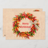 サウスウエストチリストラリースフラットクリスマスカード シーズンカード (正面/裏面)