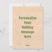 サウスウエストチリストラリースフラットホリデーカード シーズンカード (裏面)