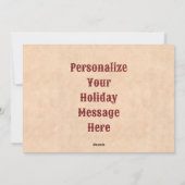 サウスウエストチリストラリースフラットホリデーカード シーズンカード (裏面)