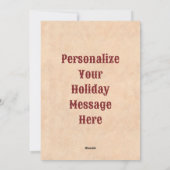 サウスウエストチリストラリースフラットホリデーカード シーズンカード (裏面)