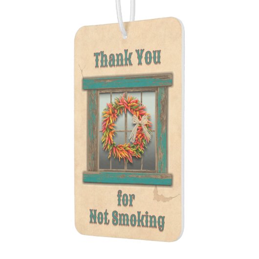 サウスウエストチリストラリースブルーウィンドウカスタム カーエアーフレッシュナー (左)