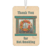 サウスウエストチリストラリースブルーウィンドウカスタム カーエアーフレッシュナー (裏面)