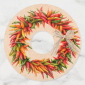 サウスウエストチリストラリースワイングラスラベル ワイングラスタグ (正面)