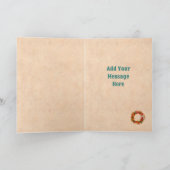 サウスウエストチリストラリース素朴ブルーウィンドウ カード (内部)