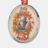 サウスウエストチリストラリース パーソナライズされた メタルオーナメント (左)