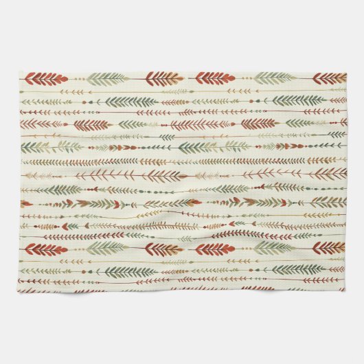 サウスウエストテラコッタボホ キッチンタオル (横)