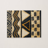 サウスウエストトライバル先住民アメリカデザイン ジグソーパズル (横)