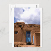 サウスウエストニューメキシコアドビハウスヴィレッジ ポストカード (正面/裏面)