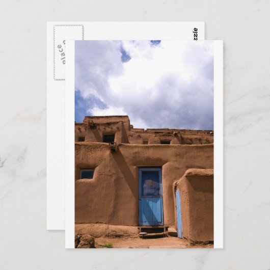 サウスウエストニューメキシコアドビハウスヴィレッジ ポストカード (正面/裏面)