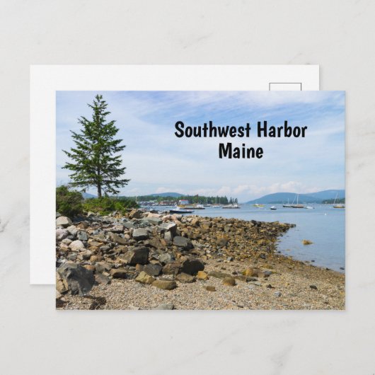 サウスウエストハーバーインメイン ポストカード (正面/裏面)
