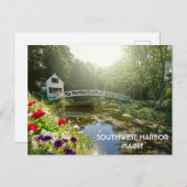 サウスウエストハーバーメイン山デザートアイランドトラベル ポストカード (正面/裏面)