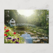 サウスウエストハーバーメイン山デザートアイランドトラベル ポストカード (正面)