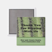 サウスウエストバケーションハウスゲストサボットサンキューユユー マグネット (正面/裏面)