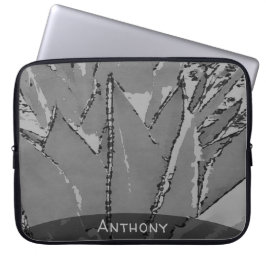 サウスウエストブラックアンドホワイトアガベラップトップスリーブ ラップトップスリーブ