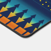 サウスウエストブランケットスタイルサンセットパインズ デスクマット (コーナー)