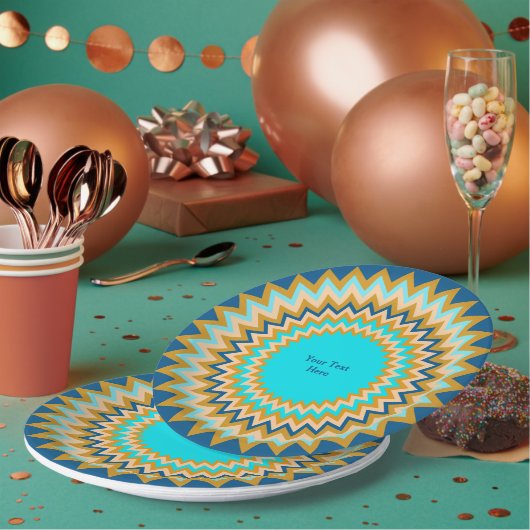 サウスウエストブルー金ゴールドフェスタすべての行事 ペーパープレート (複数)