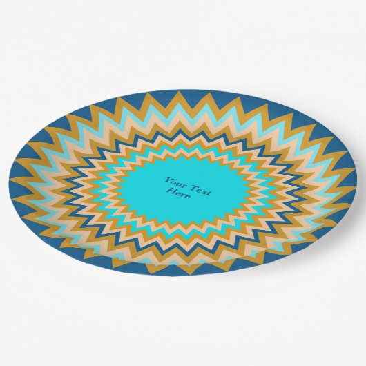 サウスウエストブルー金ゴールドフェスタすべての行事 ペーパープレート (アングル)