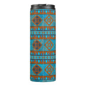 サウスウエストマウンテンピークターコイズパターン タンブラー (裏面)