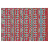 サウスウエストメサスターコイズ&レッドメディア テーブルクロス (正面(横))