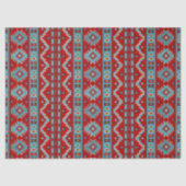 サウスウエストメサスターコイズ&レッド 薄葉紙 (正面)