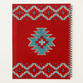 サウスウエストメサスレッドとターコイズ プランナー手帳 (裏面)