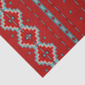 サウスウエストメサスレッド&ターコイズ 薄葉紙 (詳細)