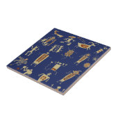 サウスウエストロックアートシャーマン タイル (側面)